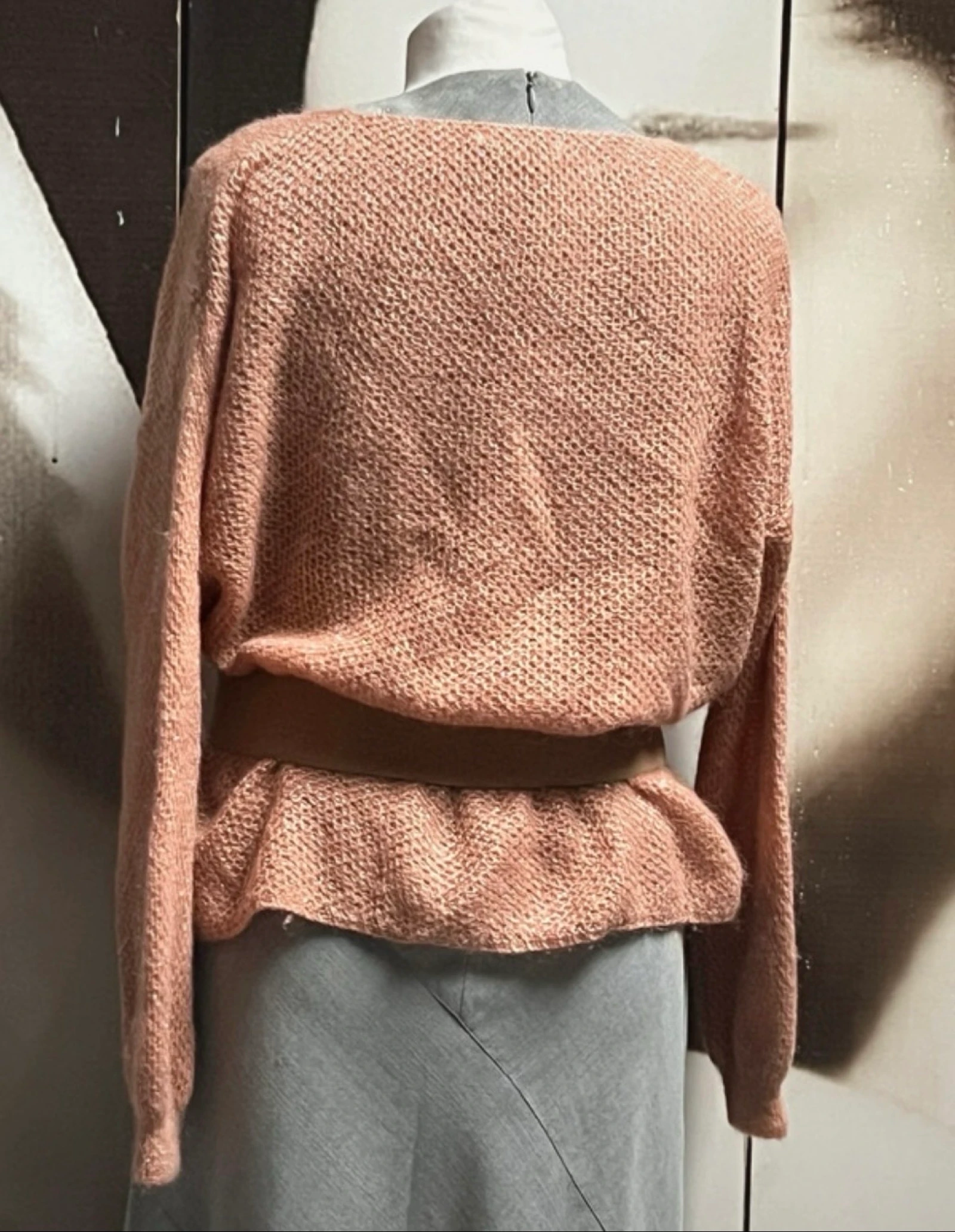 L’Atelier de Mila pull en mohair kid polyamide et laine  – photo 4